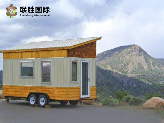 Removable Mobile Prefabricated House With Solar And Plumbing