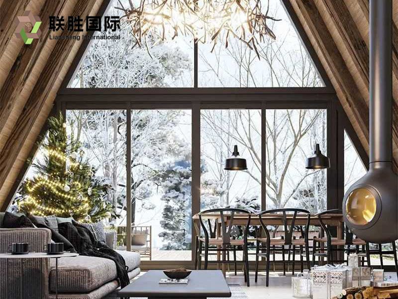 A-frame Triangle Prefab House