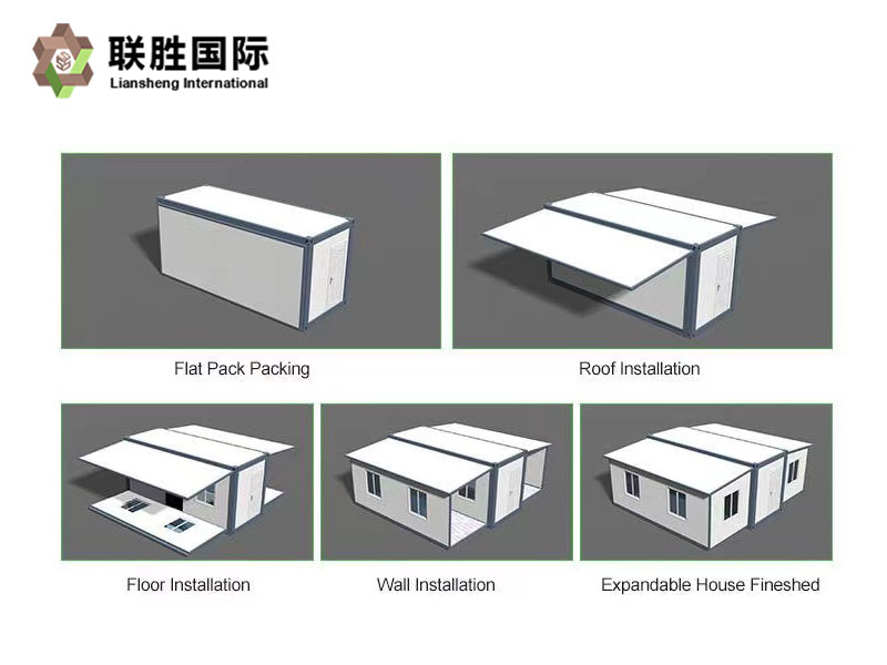 10FT and 20FT Expandable Container House