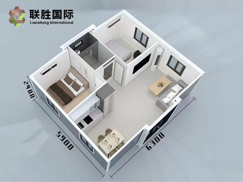 10FT and 20FT Expandable Container House